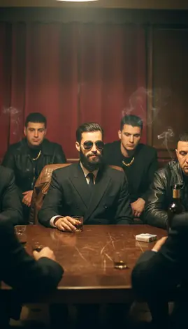 1990s Russian Mafia Scene | Cinematic AI Portrait