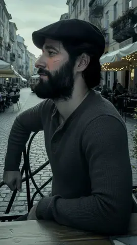 Cinematic Anti-Hero AI Portrait | Dark Character